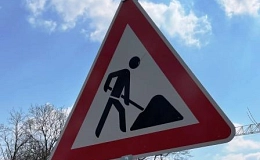 Achtung Baustelle Verkehrszeichen "Achtung Baustelle"