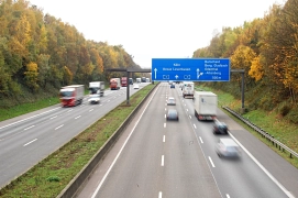 Autobahnschild A1 Abfahrt Burscheid&nbsp;&copy;&nbsp;Stadt Burscheid