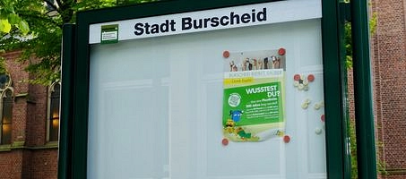 Schaukasten Bekanntmachungen